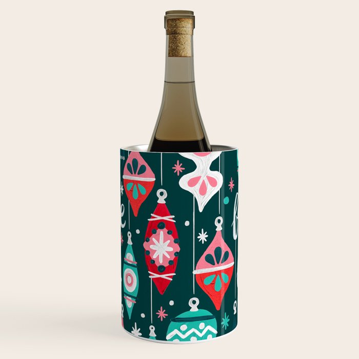 Festive As F*ck - Teal Wine Chiller Gallery Image 1