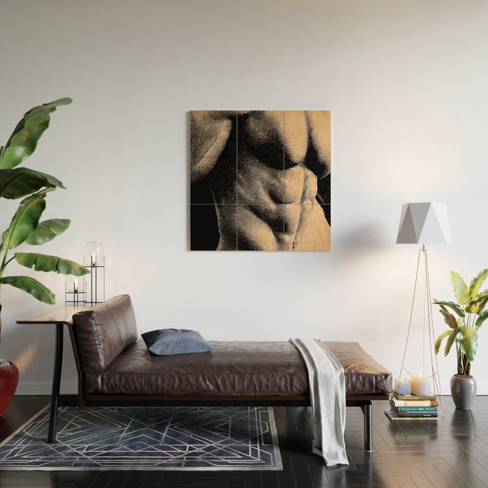 Grained - NOODDOOD Painting Wood Wall Art Gallery Image 2
