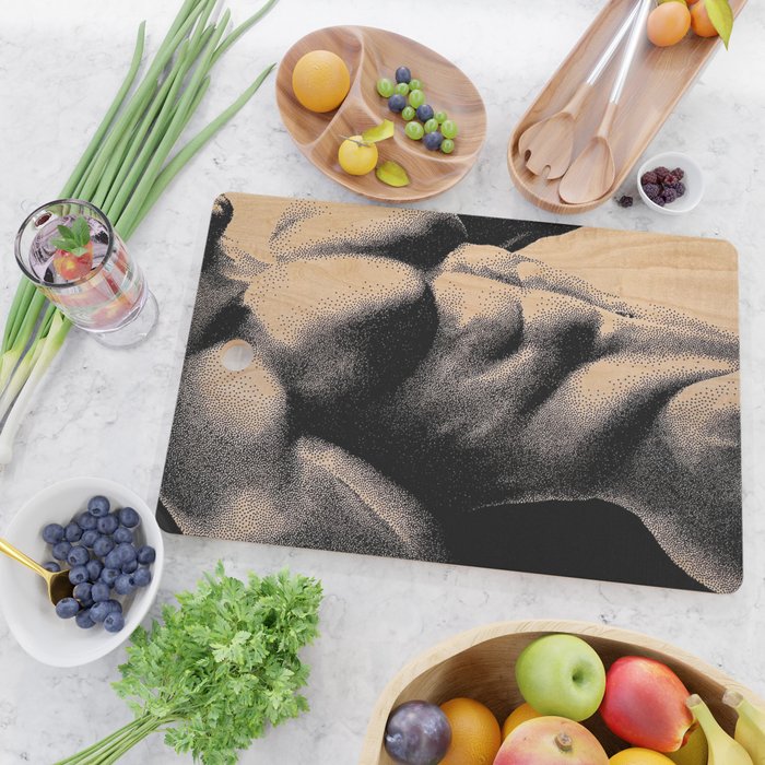 Grained - NOODDOOD Painting Cutting Board Gallery Image 2