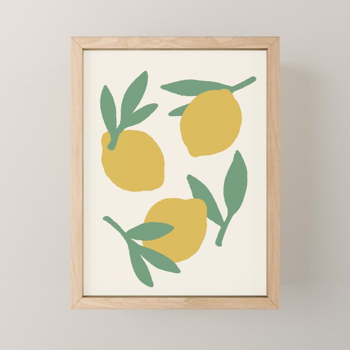 Citrus - Illustration Mini Art Print Gallery Image 1
