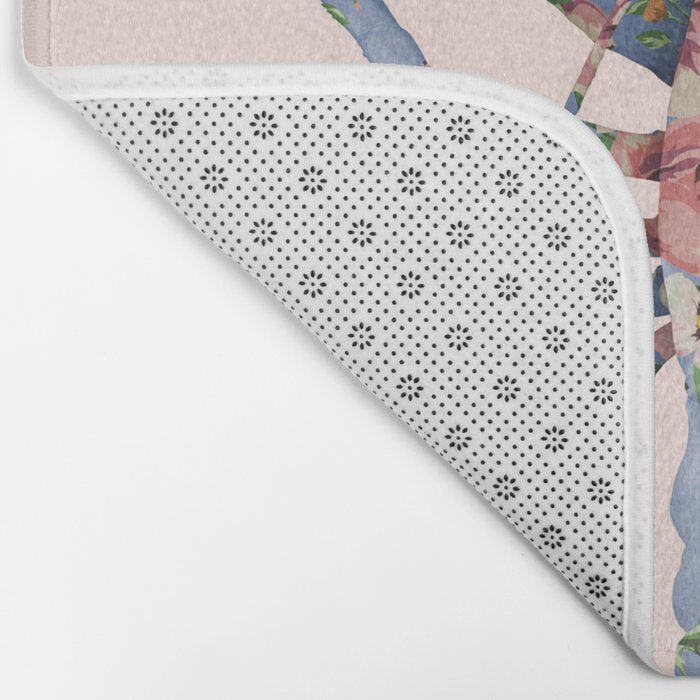 FLORAL LOBSTER Bath Mat Gallery Image 2