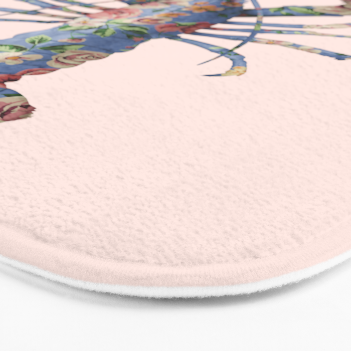 FLORAL LOBSTER Bath Mat Gallery Image 3