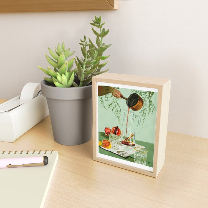 Ðulled wine kit Mini Art Print Gallery Image 2