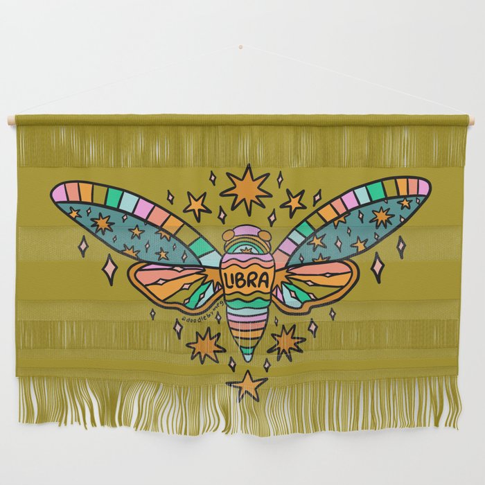 Libra Cicada Wall Hanging Gallery Image 1