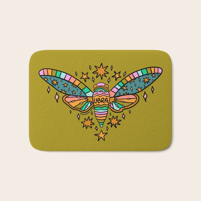 Libra Cicada Bath Mat Gallery Image 1