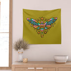 Libra Cicada Wall Tapestry Gallery Image 2