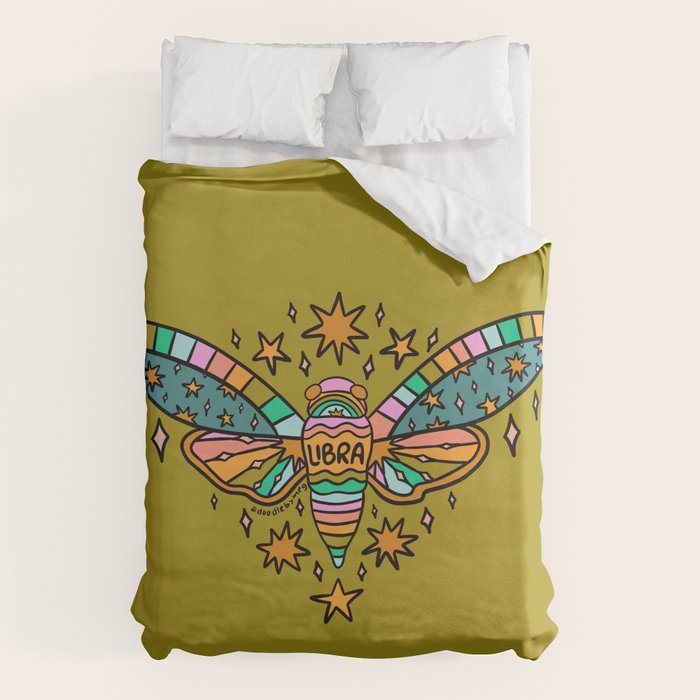 Libra Cicada Duvet Cover Gallery Image 6