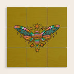 Libra Cicada Wood Wall Art Gallery Image 1