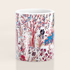 Esfahan Central Persian Silk Rug Print Coffee Mug Gallery Image 4