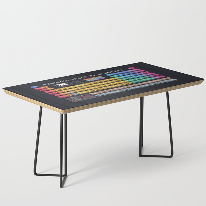 Periodic Table of Elements A - Black Coffee Table Gallery Image 1