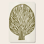 Linocut Tree #1 Cutting Board Gallery Image 1