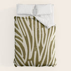 Linocut Tree #1 Comforter Gallery Image 6