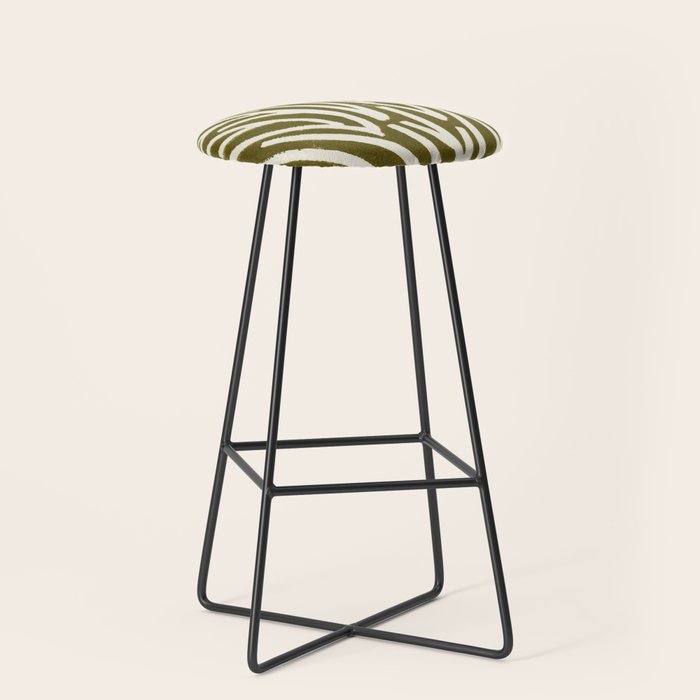 Linocut Tree #1 Stool Gallery Image 1