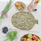 Linocut Tree #1 Cutting Board Gallery Image 2