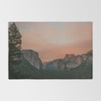 Yosemite National Park Sunset Rug Gallery Image 2