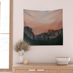 Yosemite National Park Sunset Wall Tapestry Gallery Image 2