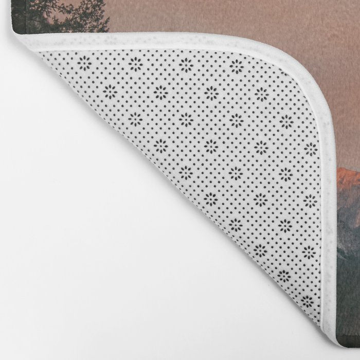 Yosemite National Park Sunset Bath Mat Gallery Image 2