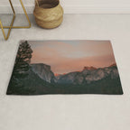 Yosemite National Park Sunset Rug Gallery Image 1