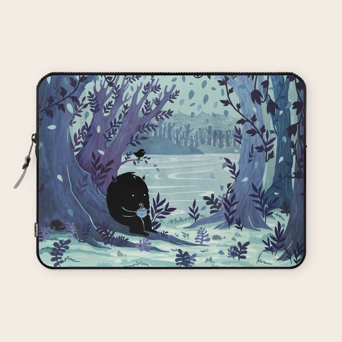 A Quiet Spot of Tea Laptop Sleeve Gallery Image 1