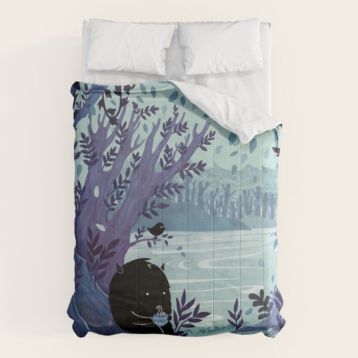 A Quiet Spot of Tea Comforter Gallery Image 1