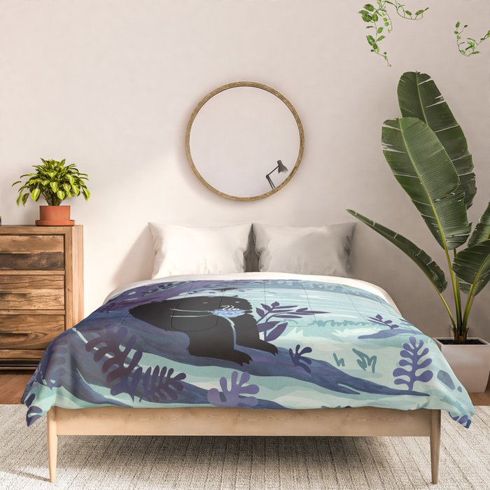 A Quiet Spot of Tea Comforter Gallery Image 3