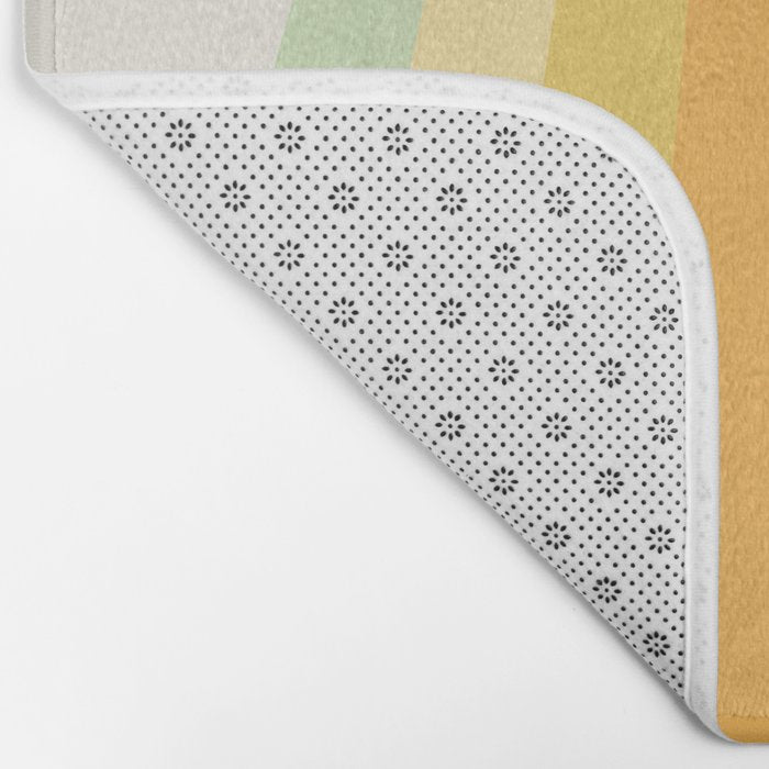 Tropical Palette Stripes Bath Mat Gallery Image 2