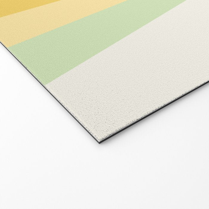 Tropical Palette Stripes Welcome Mat Gallery Image 2