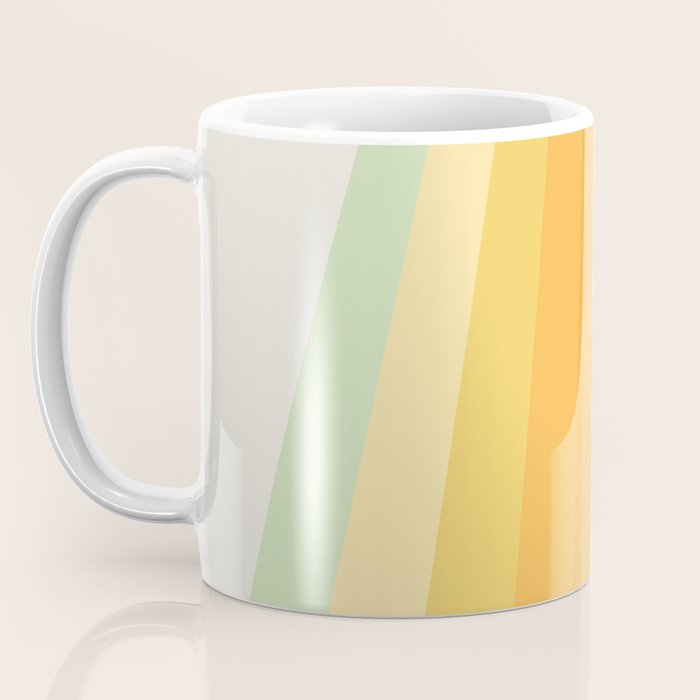 Tropical Palette Stripes Coffee Mug Gallery Image 3