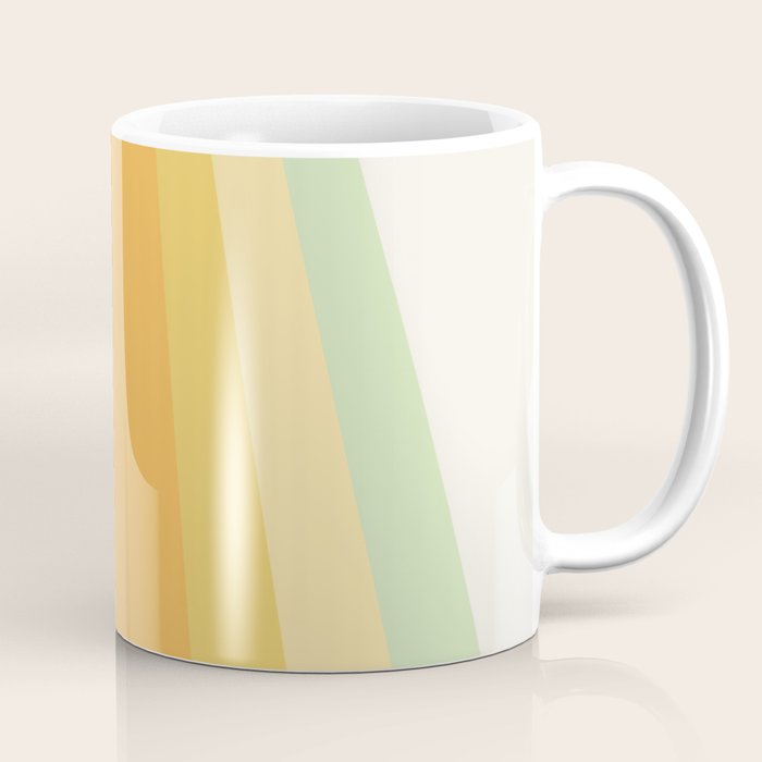 Tropical Palette Stripes Coffee Mug Gallery Image 1