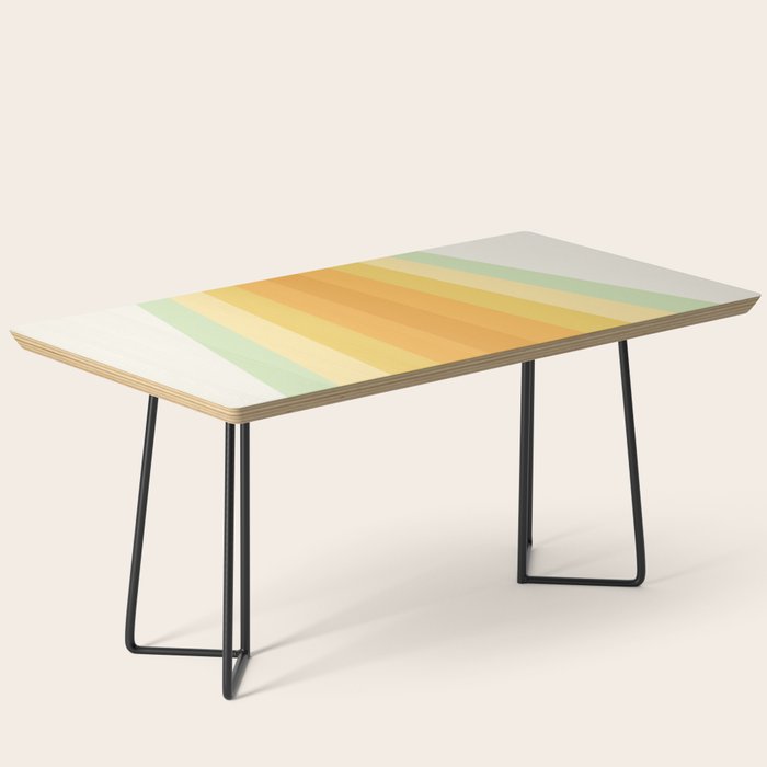 Tropical Palette Stripes Coffee Table Gallery Image 1