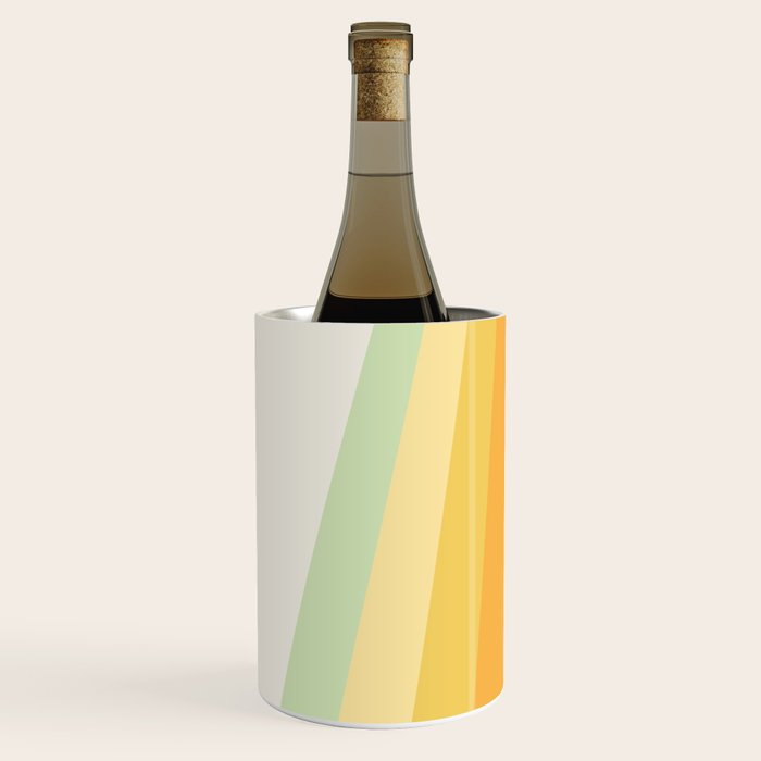 Tropical Palette Stripes Wine Chiller Gallery Image 2