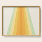 Tropical Palette Stripes Serving Tray Gallery Image 1