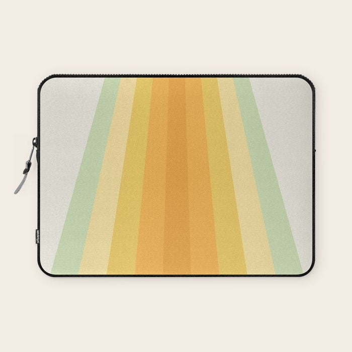 Tropical Palette Stripes Laptop Sleeve Gallery Image 1