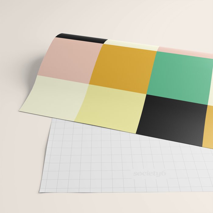 Bold Colorful Checks Pattern - Large XXXIII Wrapping Paper Gallery Image 2