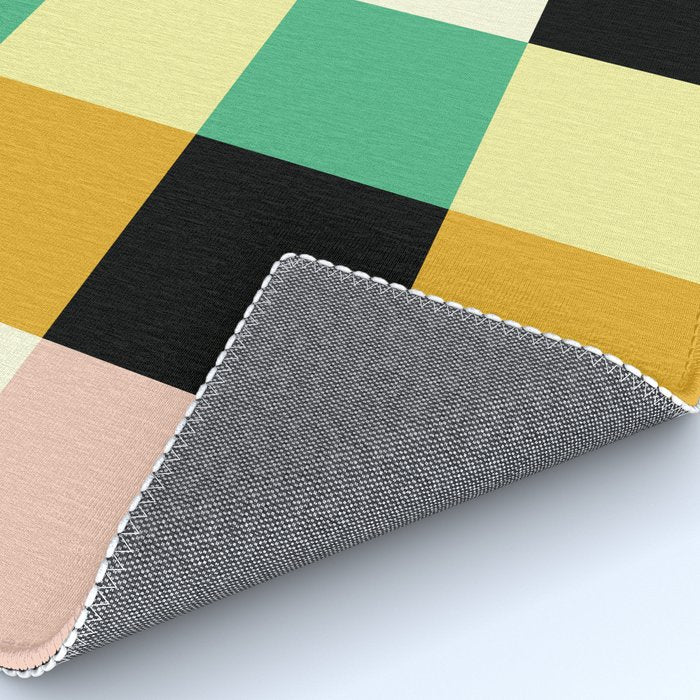 Bold Colorful Checks Pattern - Large XXXIII Rug Gallery Image 4