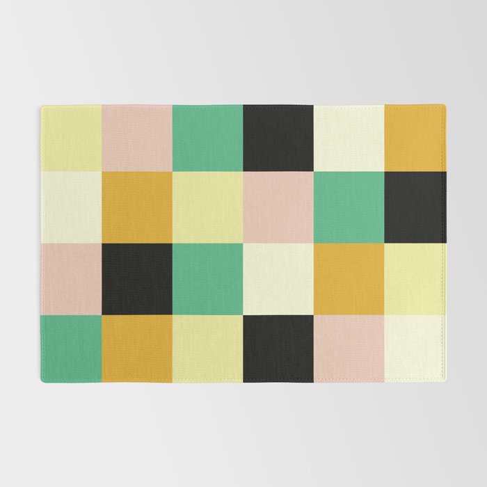 Bold Colorful Checks Pattern - Large XXXIII Rug Gallery Image 2