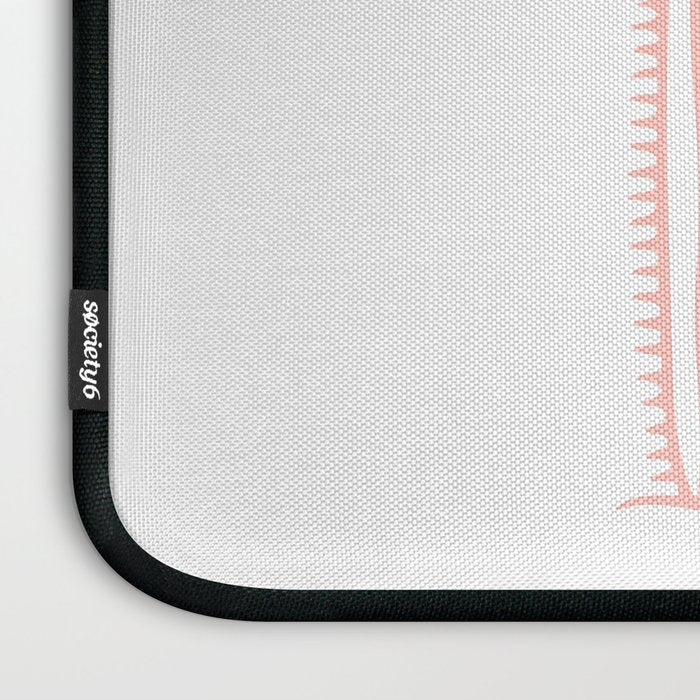 Hand drawn cactus plant art Laptop Sleeve Gallery Image 3