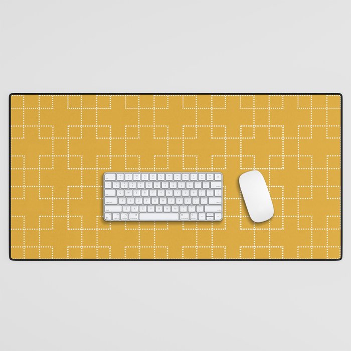 Embrace (Yellow) Desk Mat Gallery Image 1