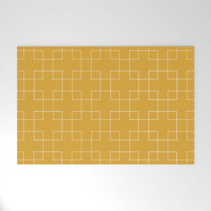 Embrace (Yellow) Welcome Mat Gallery Image 1