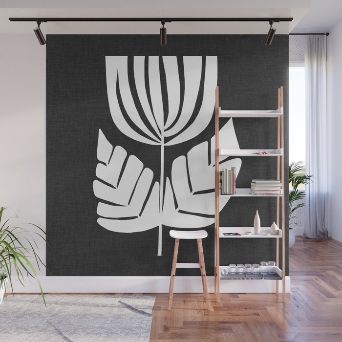 Double Leaf Bell Bloom ii Wall Mural Gallery Image 1