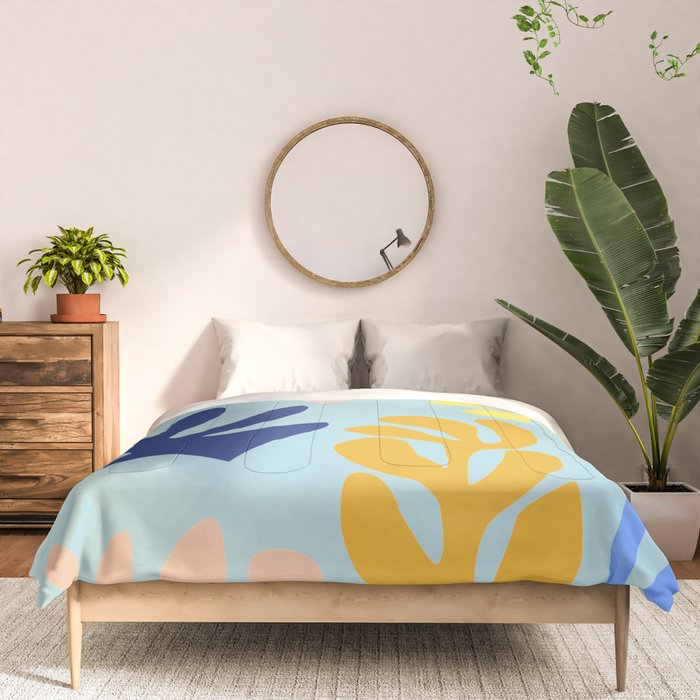 Seagrass 2 - marine Comforter Gallery Image 3