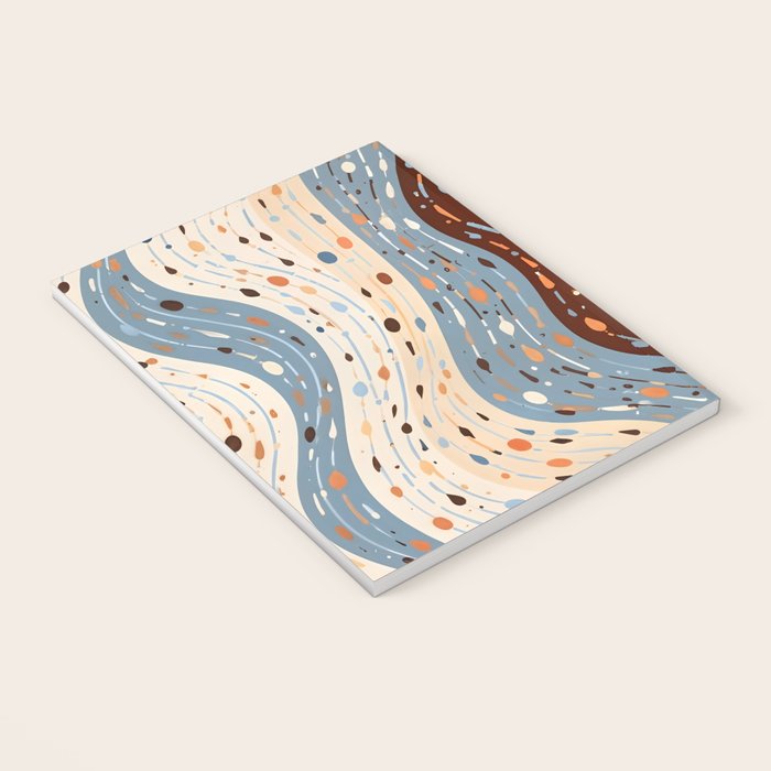 The Little Things Always_Abstract Line Art Drawing_Eclectic Bohemian Pattern Texture Shapes Notebook Gallery Image 3