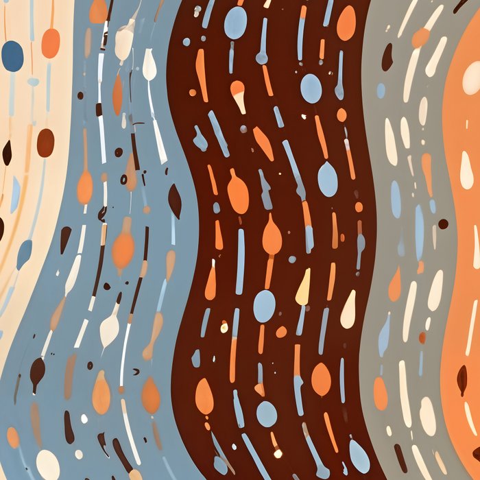 The Little Things Always_Abstract Line Art Drawing_Eclectic Bohemian Pattern Texture Shapes Coffee Mug Gallery Image 2