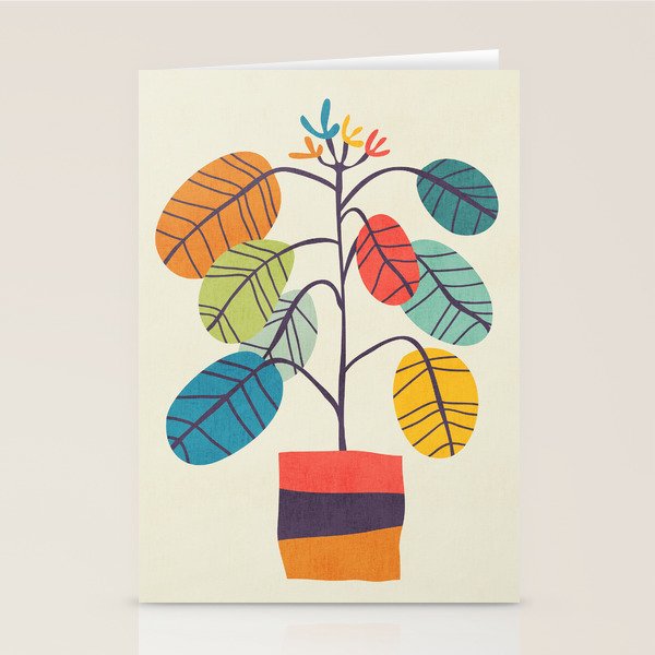 Potted plant 2 Stationery Card Gallery Image 1