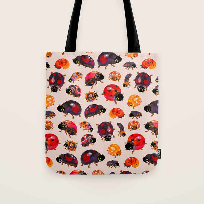 Lady beetles Tote Bag Gallery Image 1