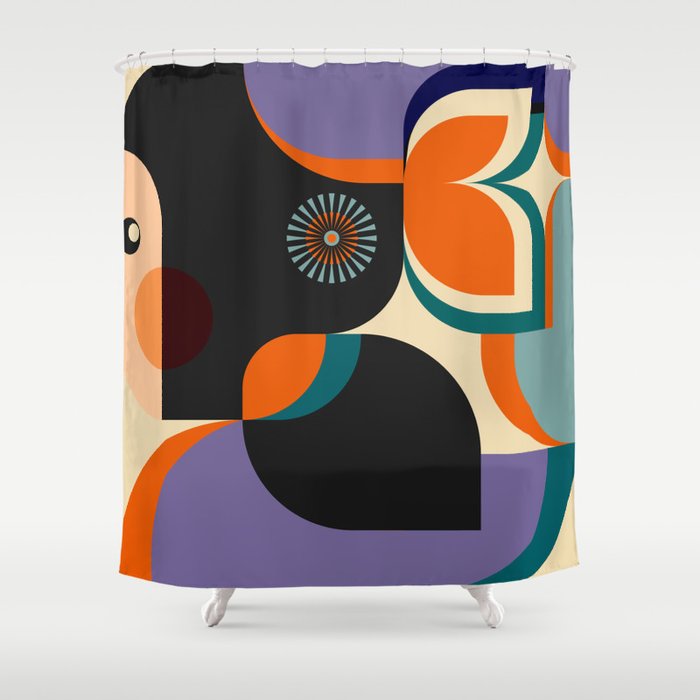 Girl's Portrait Shower Curtain Gallery Image 1