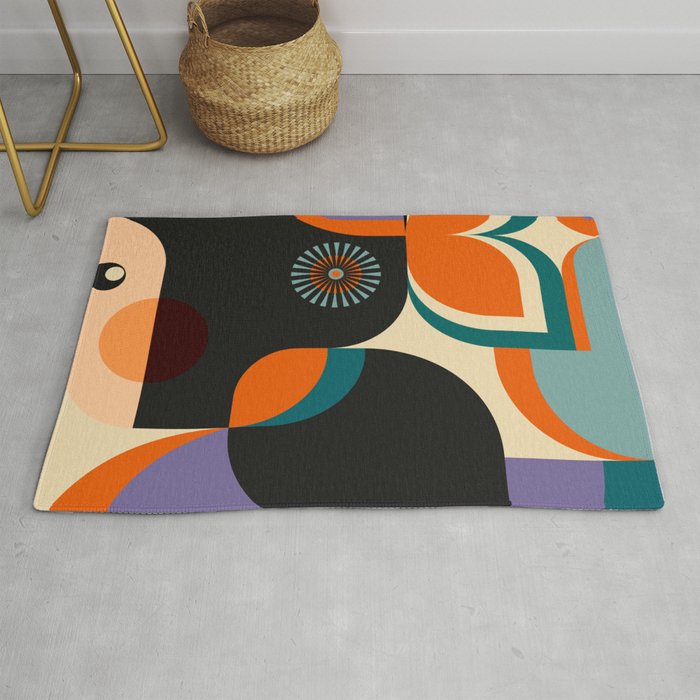 Girl's Portrait Rug Gallery Image 1