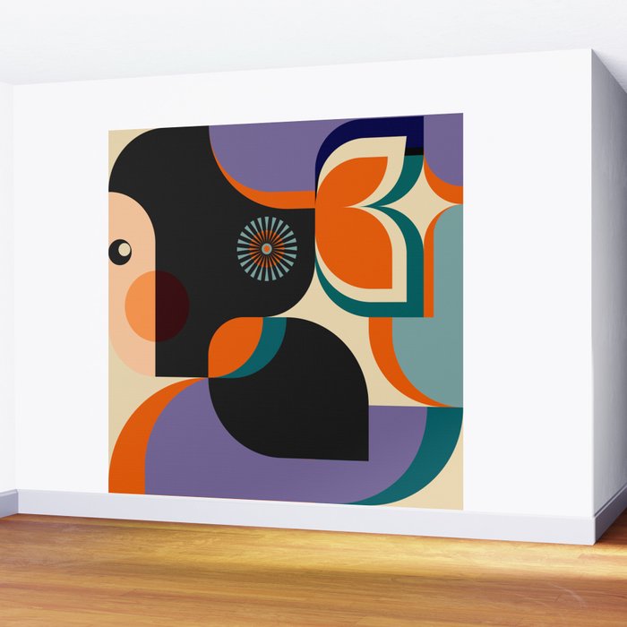 Girl's Portrait Wall Mural Gallery Image 2