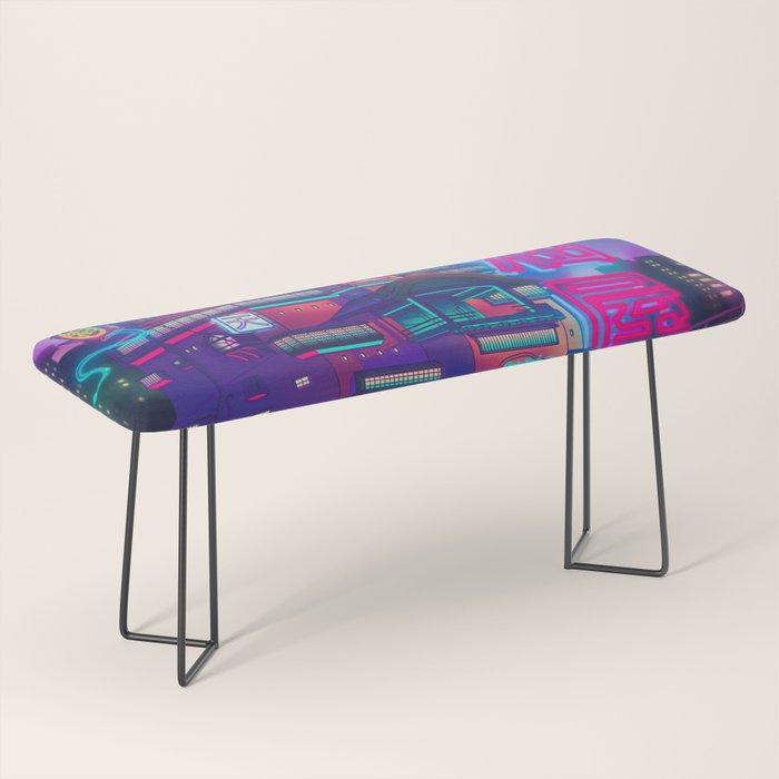 Neon Bath House Bench Gallery Image 1