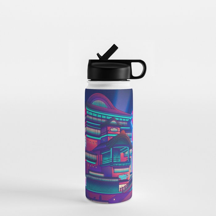 Neon Bath House Water Bottle Gallery Image 1